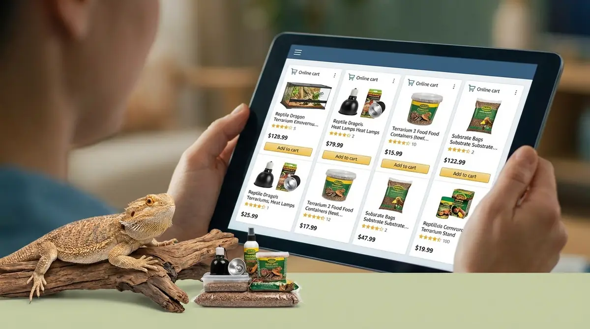 爬虫類用品を安く買える通販サイト5選を徹底比較