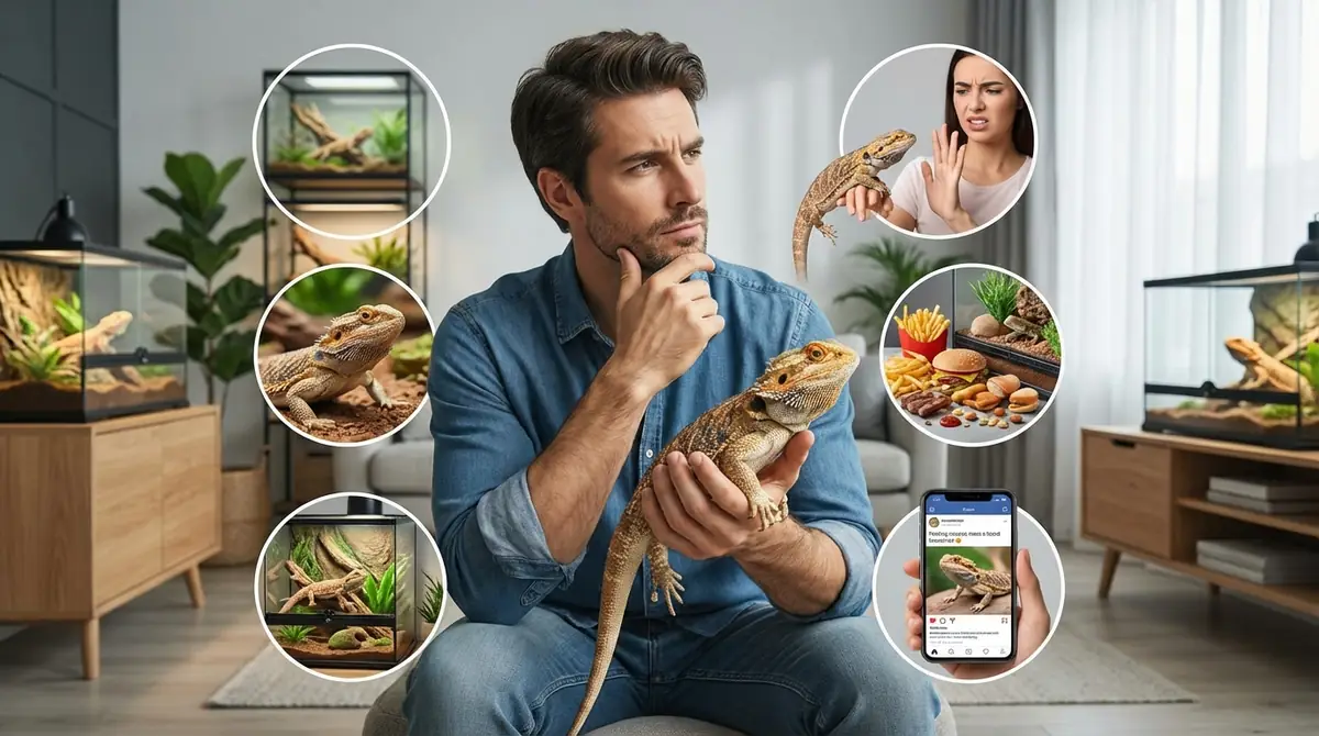 爬虫類男子へのNG行動3つ|これだけは避けて