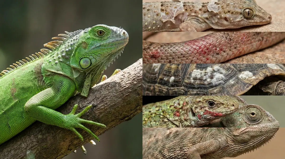 爬虫類が皮膚病になる5つの原因