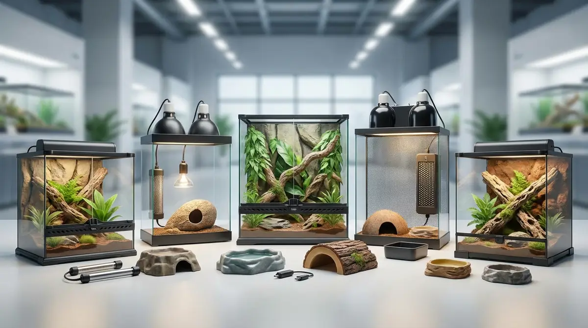 【結論】爬虫類用品の主要メーカー5社を30秒で把握