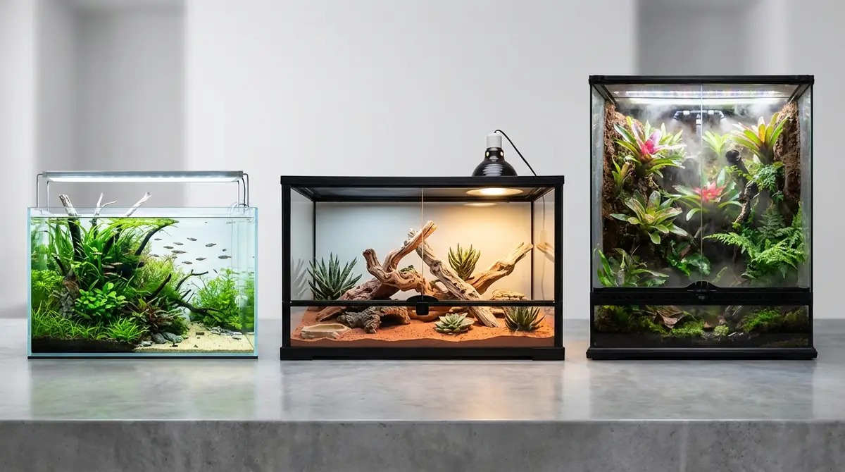 【比較】主要メーカー3社の違い｜ジェックス・みどり商会・Zoo Med