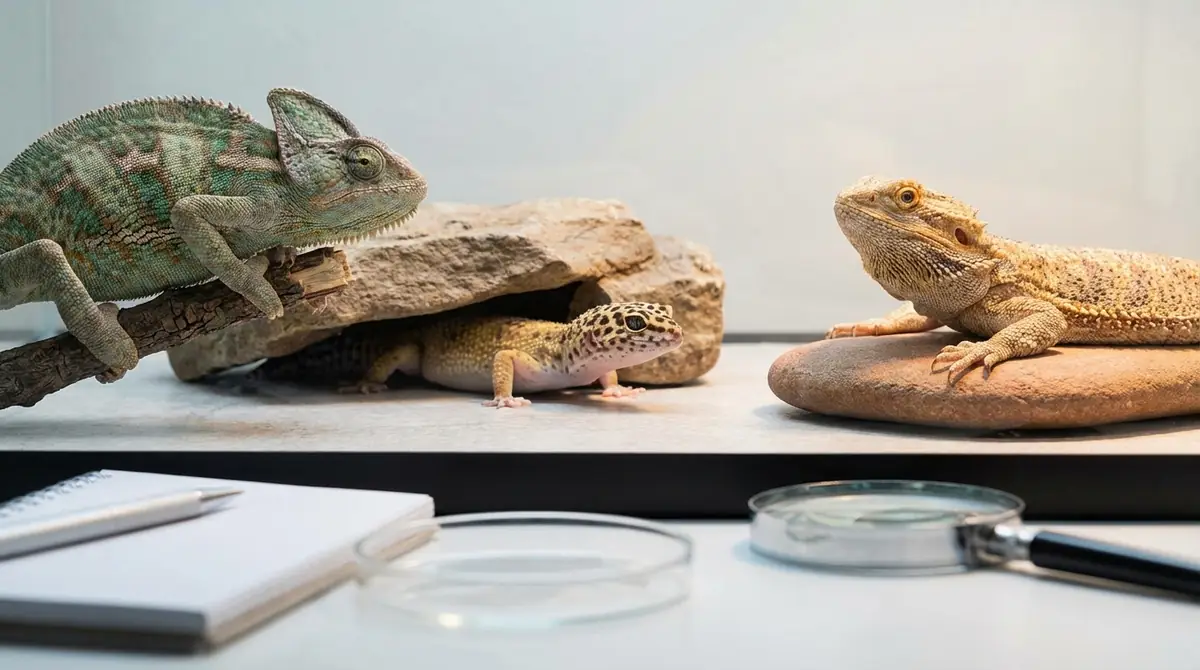 爬虫類がかかりやすい皮膚病7種類|症状と見分け方