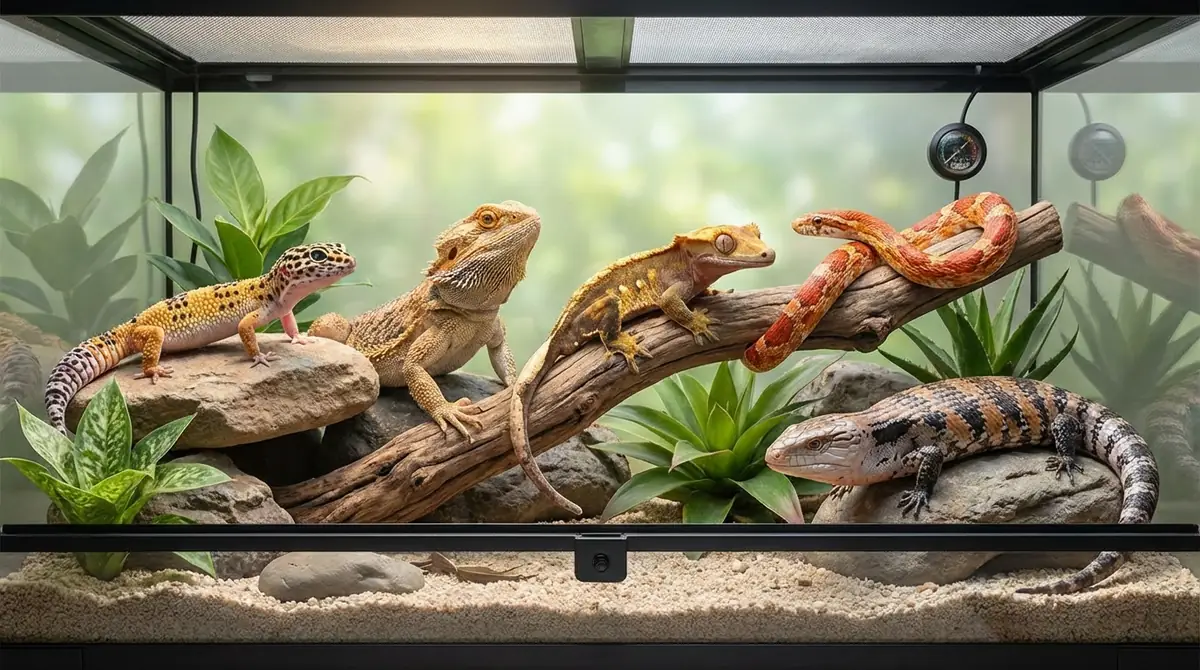 初心者におすすめの爬虫類生体5選｜飼いやすさ・コスト・魅力を比較