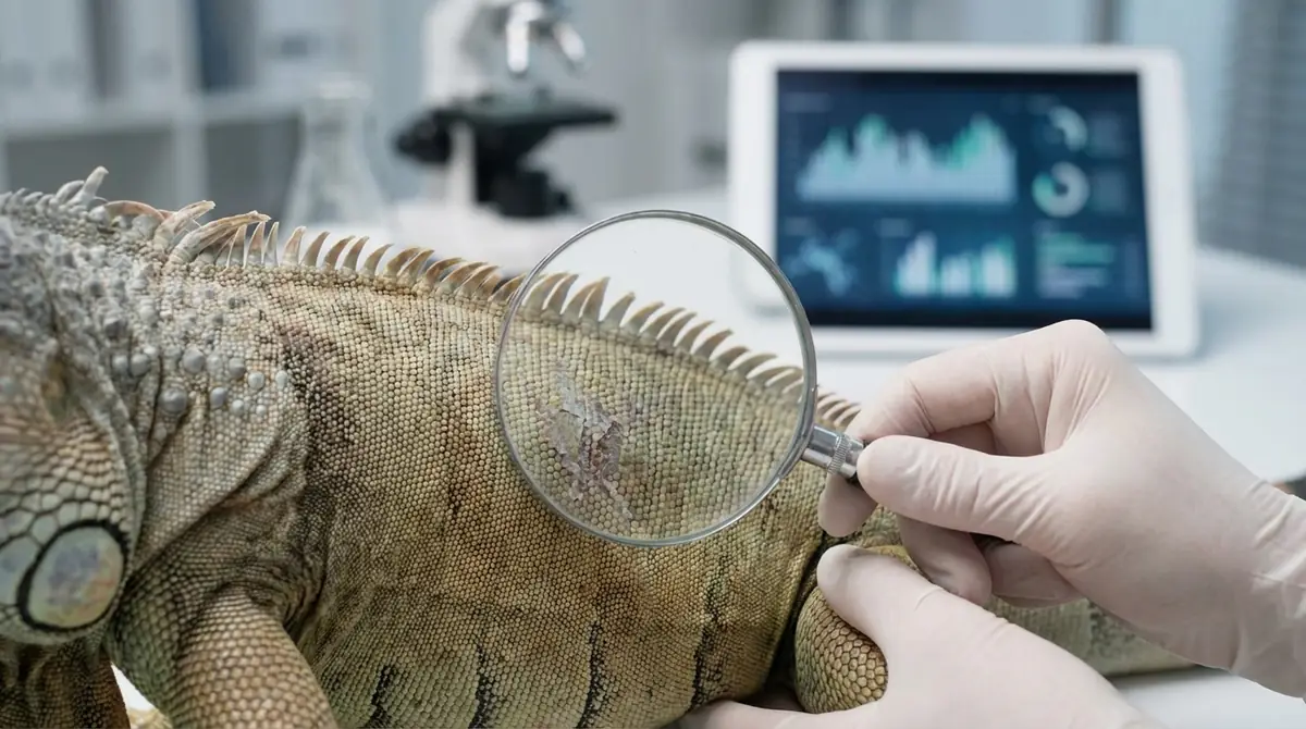 【症状チェック】爬虫類の皮膚病で確認すべき危険サイン5つ