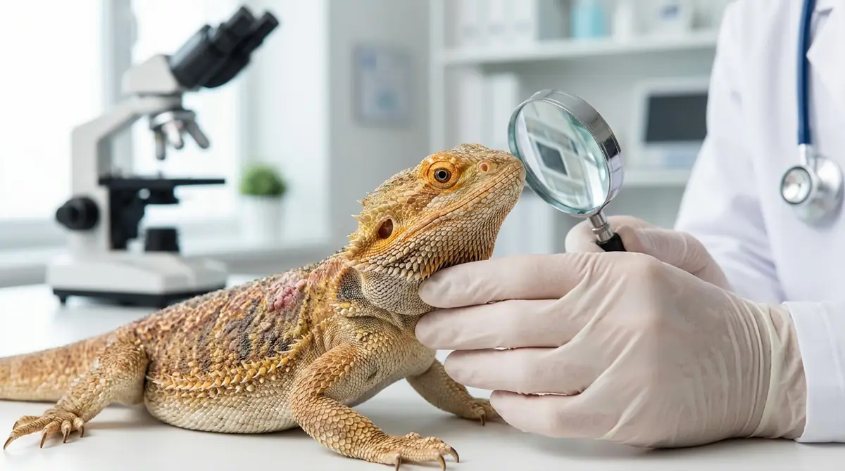 爬虫類の皮膚病で病院に行くべき判断基準と受診の流れ