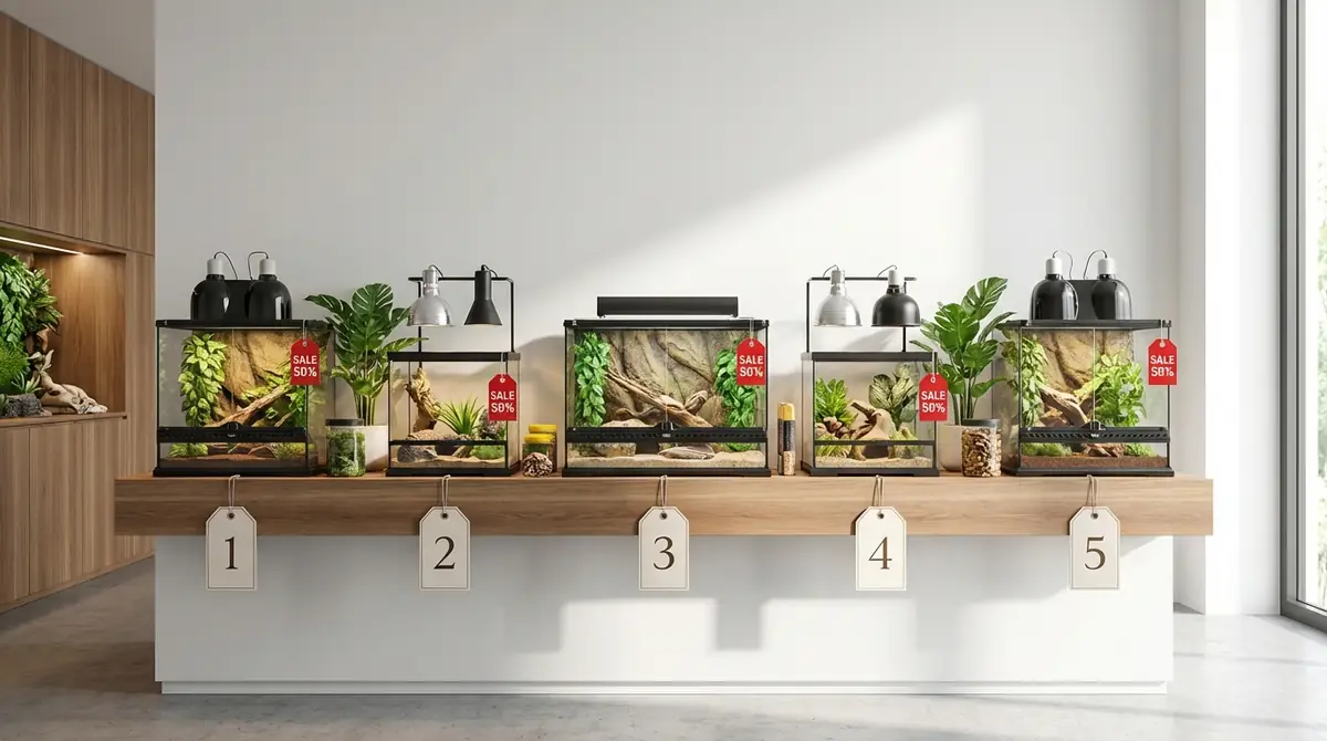 爬虫類用品が激安で買えるショップランキングTOP5