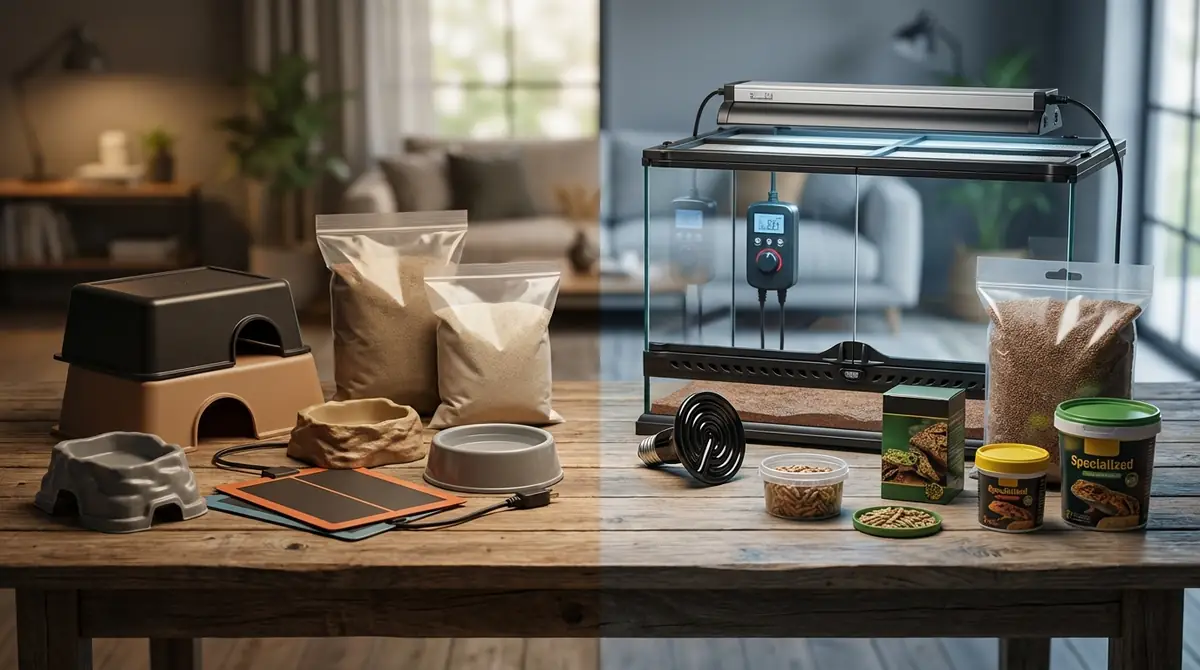 激安でOKな爬虫類用品 vs 絶対に妥協NGな用品