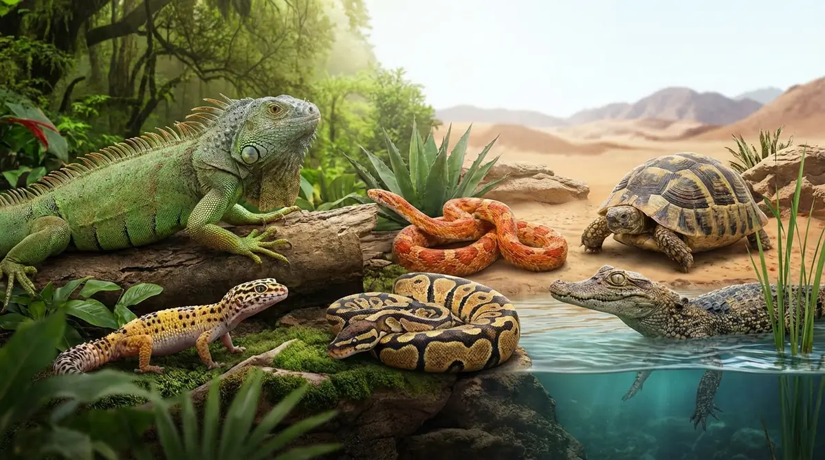 爬虫類の生体|種類一覧とカテゴリ別の特徴