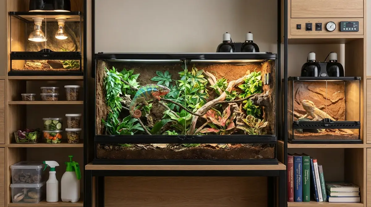 爬虫類を飼う前に知っておくべき5つの現実