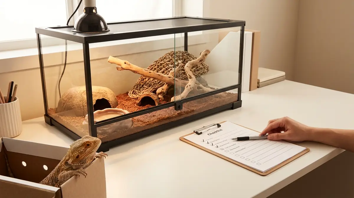 爬虫類の生体購入前に準備すべきもの【チェックリスト】