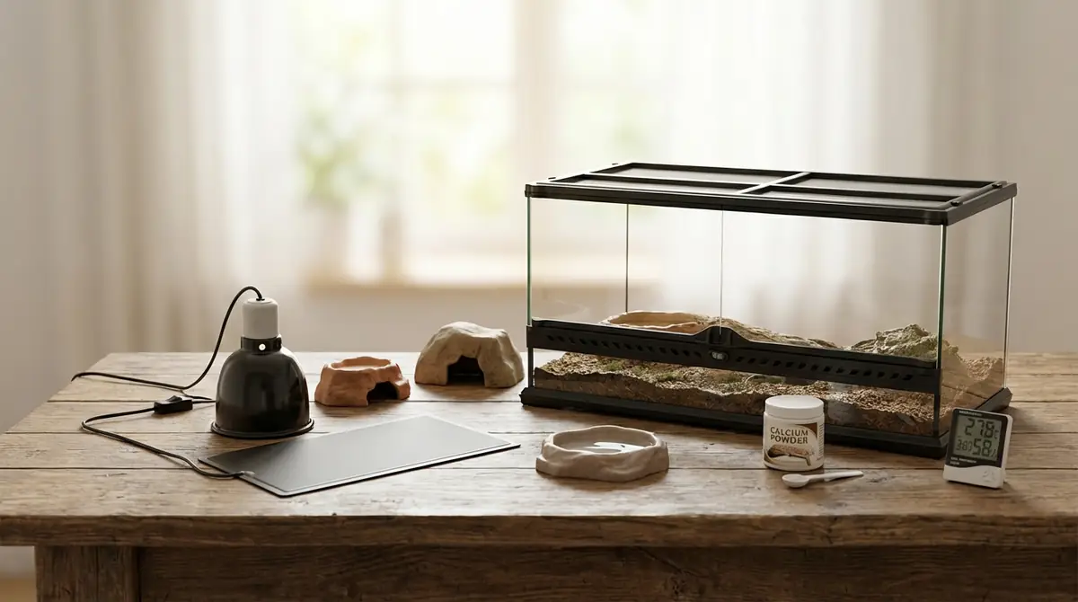 レオパードゲッコーの値段以外にかかる初期費用