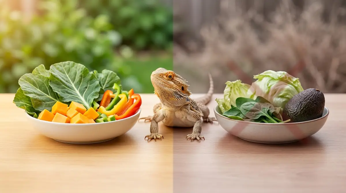 【早見表】フトアゴヒゲトカゲの野菜OK・NG一覧