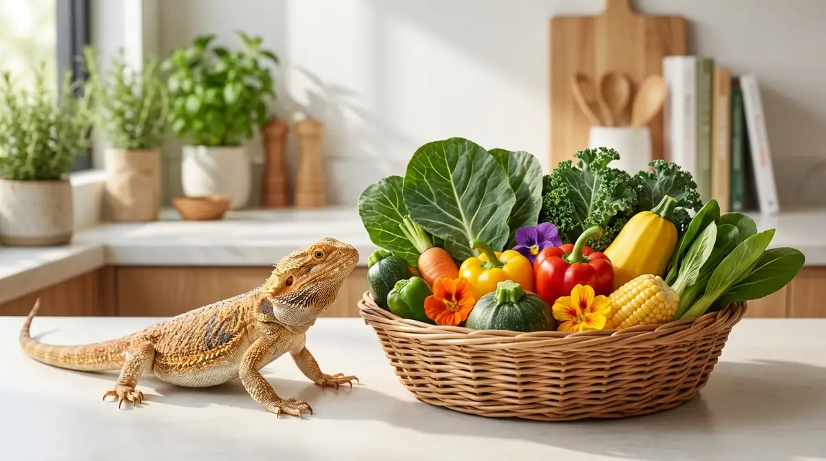 フトアゴヒゲトカゲの野菜選び3つの基本原則
