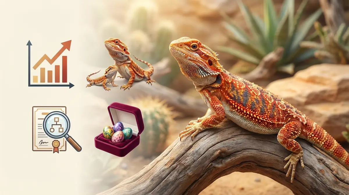 フトアゴヒゲトカゲの値段を左右する4つの要因