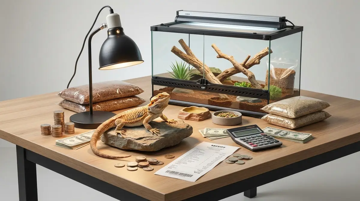 フトアゴヒゲトカゲの初期費用の内訳【総額シミュレーション】