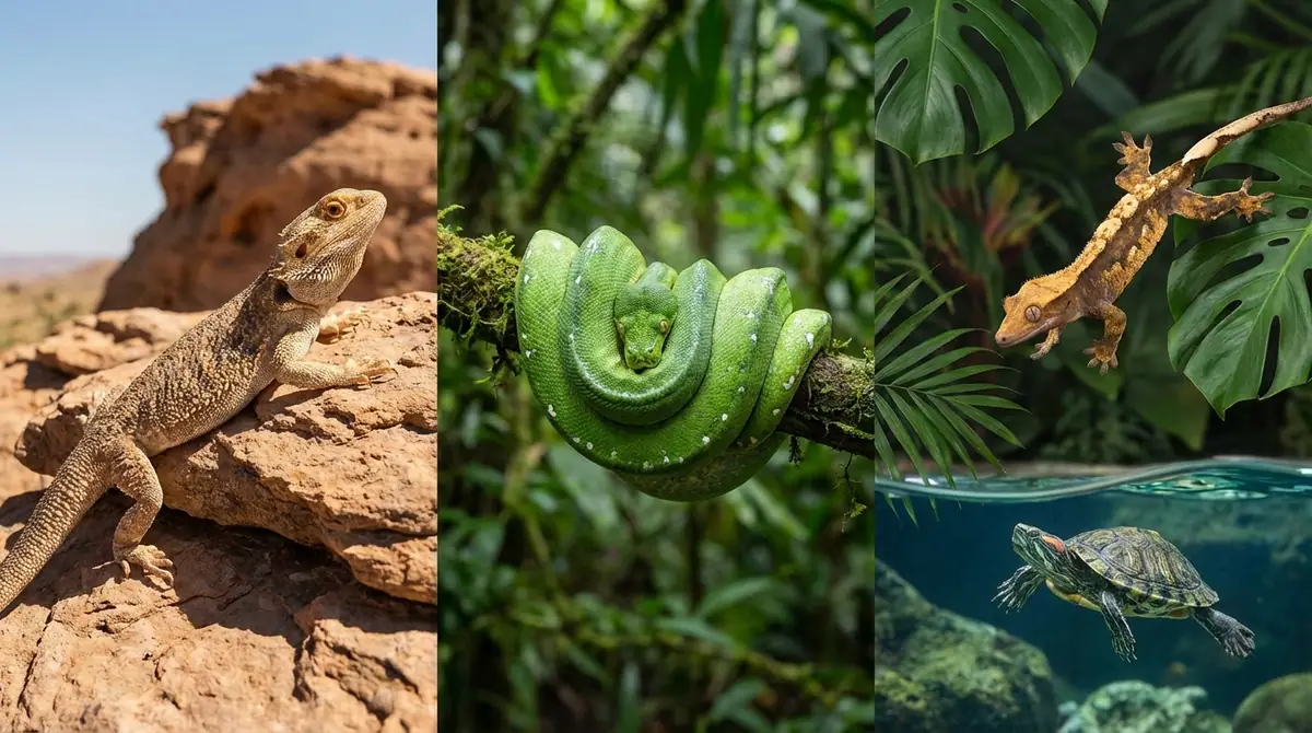タイプ別おすすめ爬虫類診断