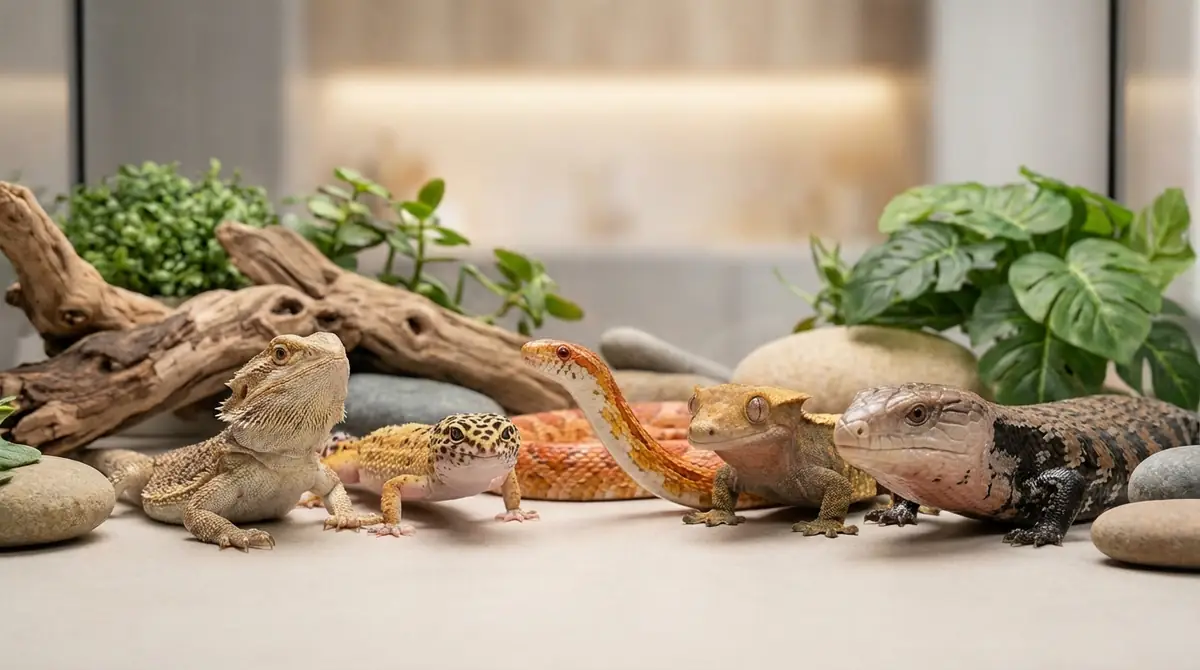 初心者におすすめの爬虫類ランキングTOP5