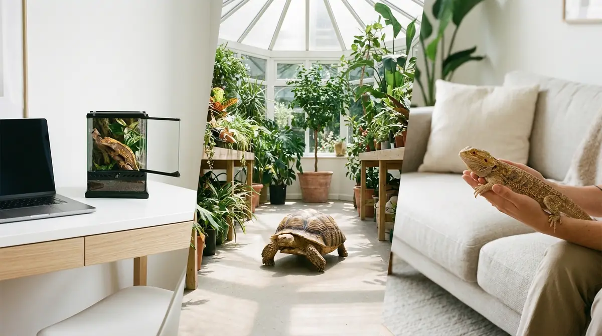 ライフスタイル別|あなたに合った爬虫類の選び方