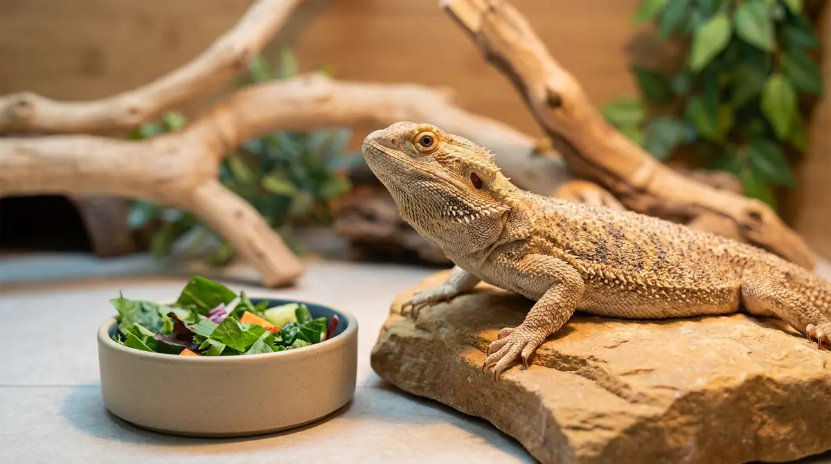 フトアゴヒゲトカゲの拒食対策|まず確認すべき3つのポイント