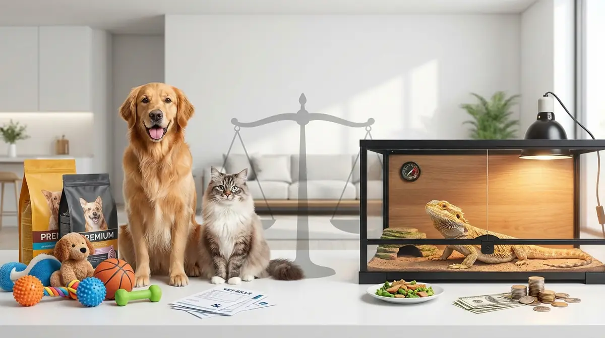 犬・猫と比較｜爬虫類の飼育費用は本当に安いのか