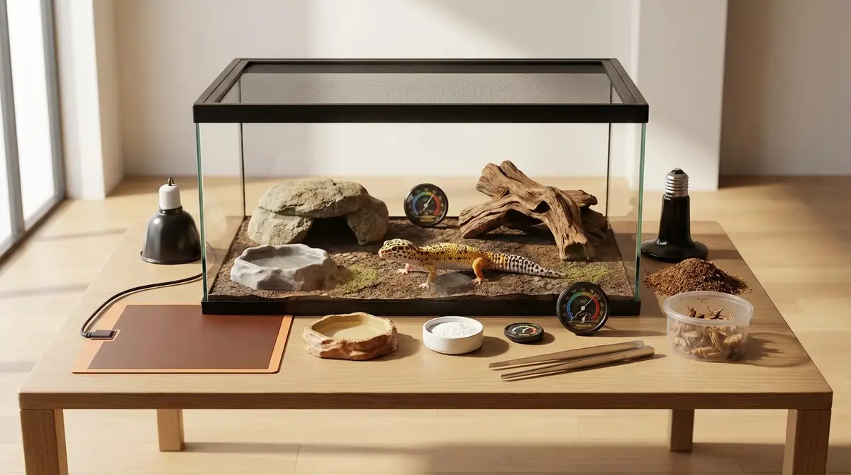 レオパードゲッコーの飼い方に必要なもの一覧【初期費用の目安】