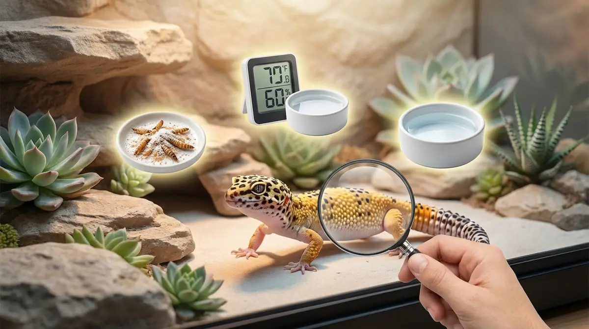 レオパードゲッコーを長生きさせる3つのアクション