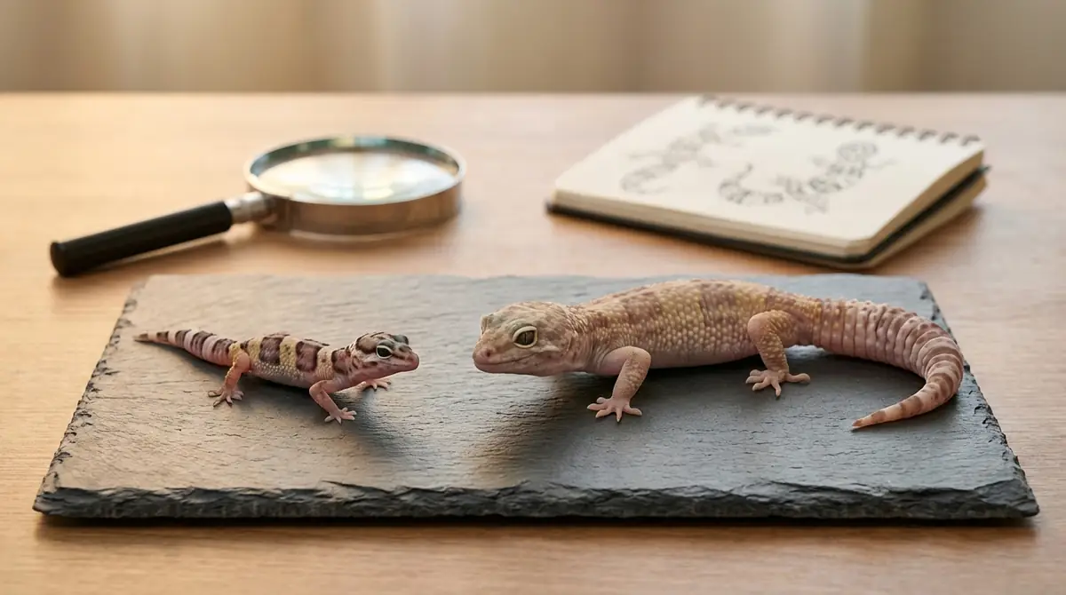 レオパの年齢の見分け方|何歳か調べる方法はある?