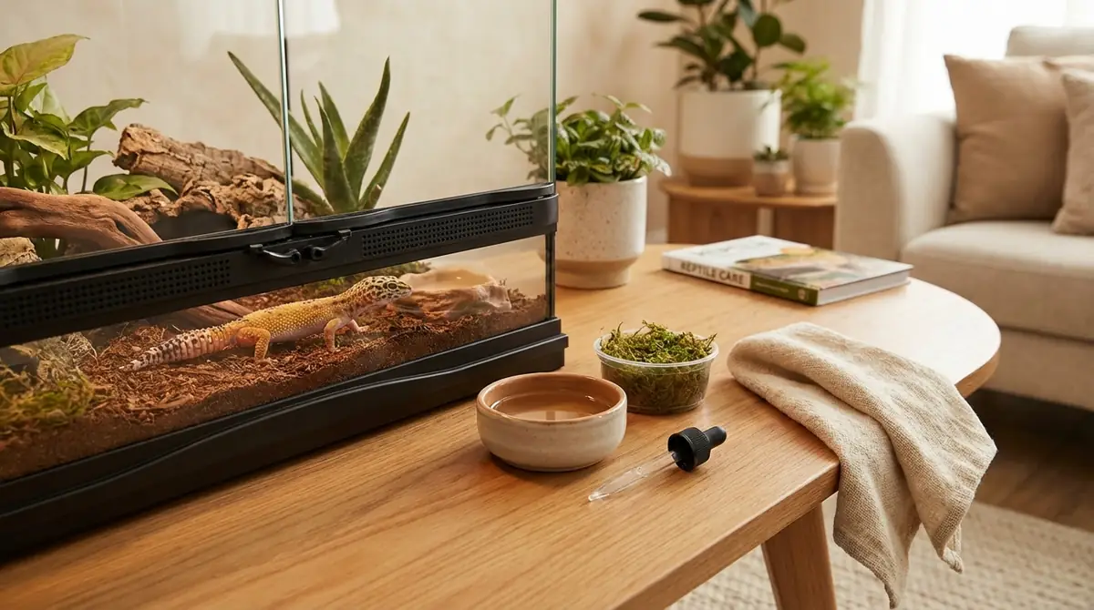 自宅でできるレオパードゲッコーの便秘対策4選｜手順とNG行動を解説