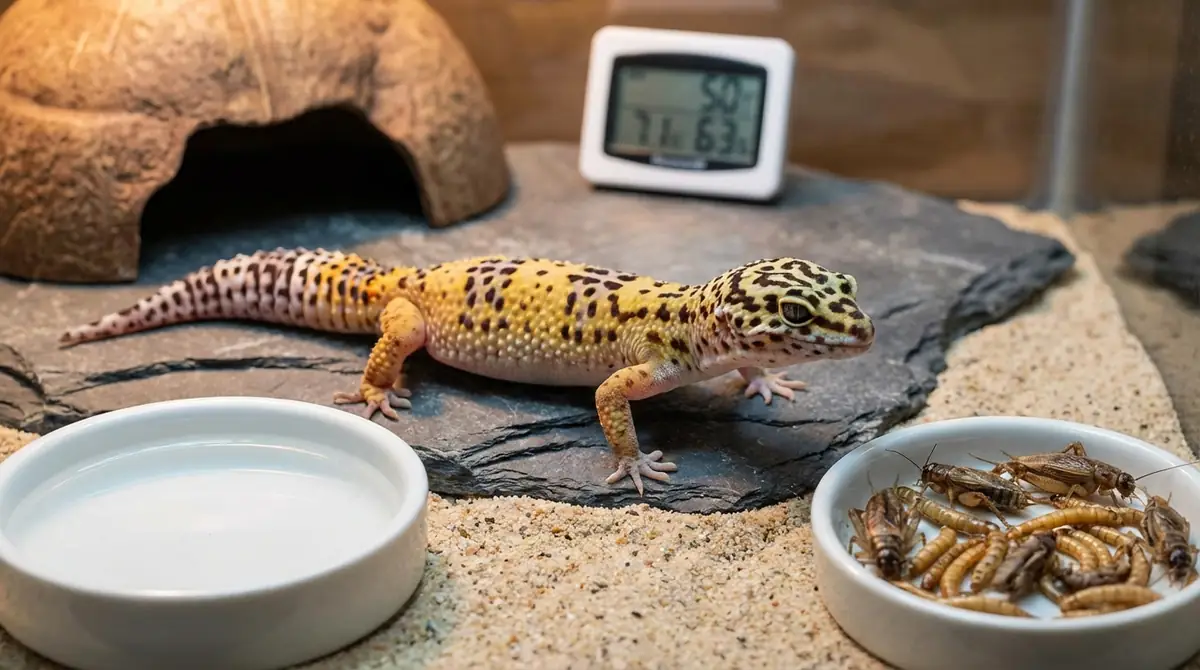 レオパードゲッコーの便秘を繰り返さないための予防習慣