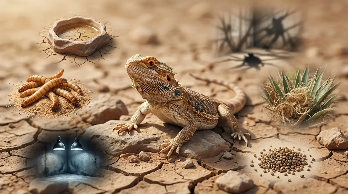 フトアゴヒゲトカゲが便秘になる6つの原因