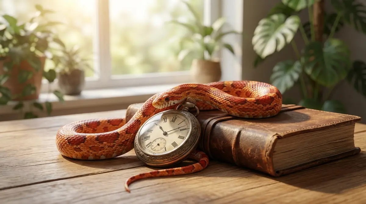 コーンスネークを20年飼育する覚悟と心構え