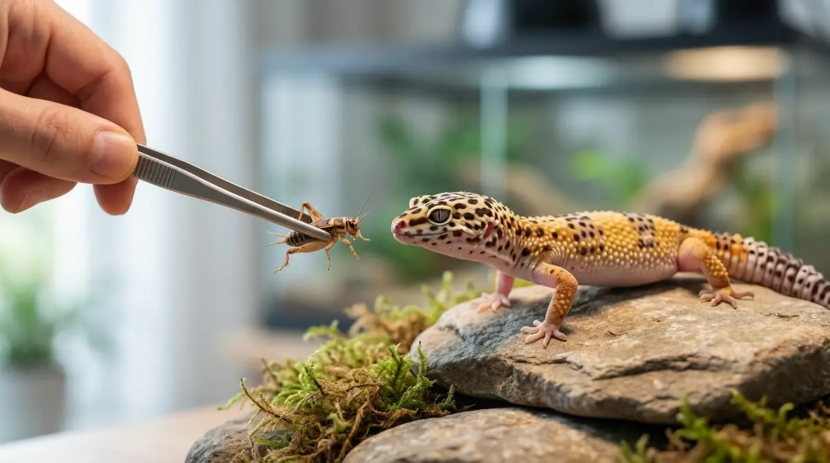 レオパのコオロギ給餌でよくある質問