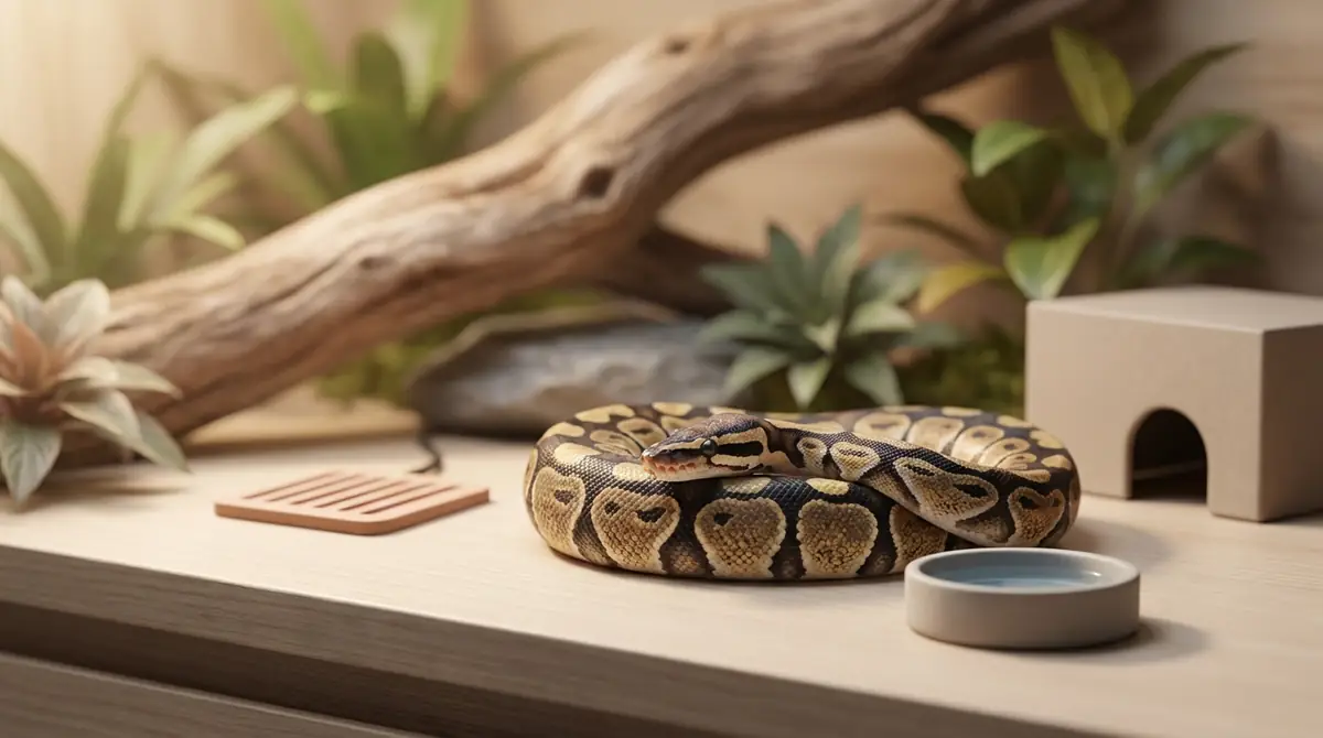 ボールパイソンの飼い方が初心者向けと言われる3つの理由