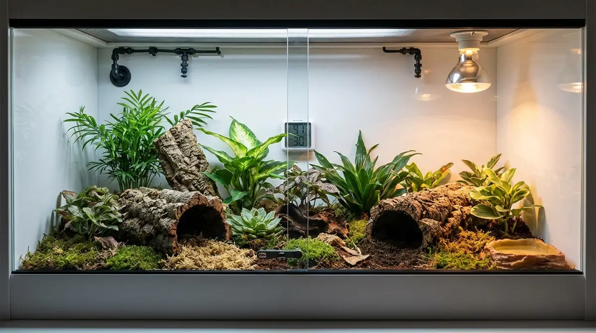 ケージ内環境の作り方｜温度・湿度・レイアウト