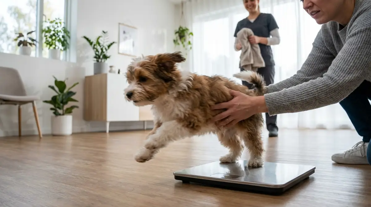 暴れて体重測定できない!困ったときの対処法3選