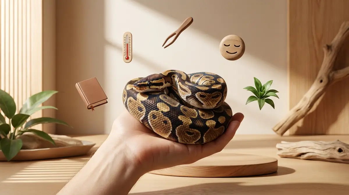 ボールパイソンが初心者におすすめな5つの理由