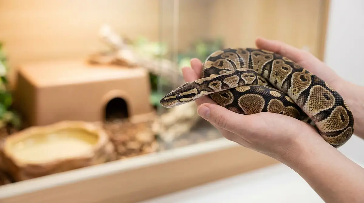 ボールパイソンの迎え方と健康な個体の選び方