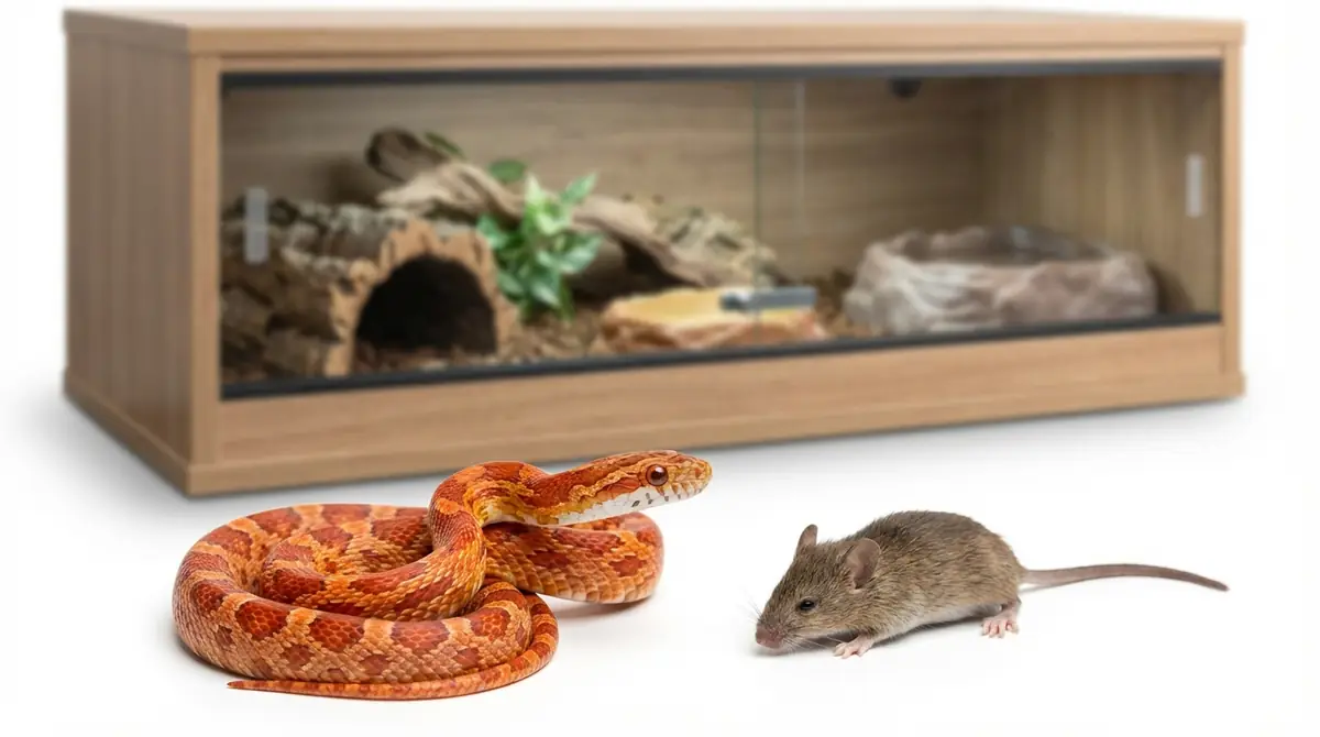 コーンスネークが餌を食べないときの原因と対処法