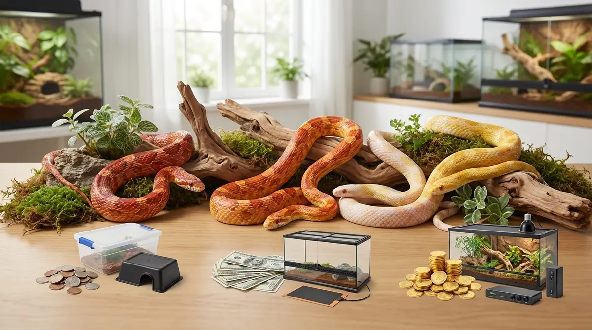 【予算別】初心者におすすめのコーンスネークの選び方