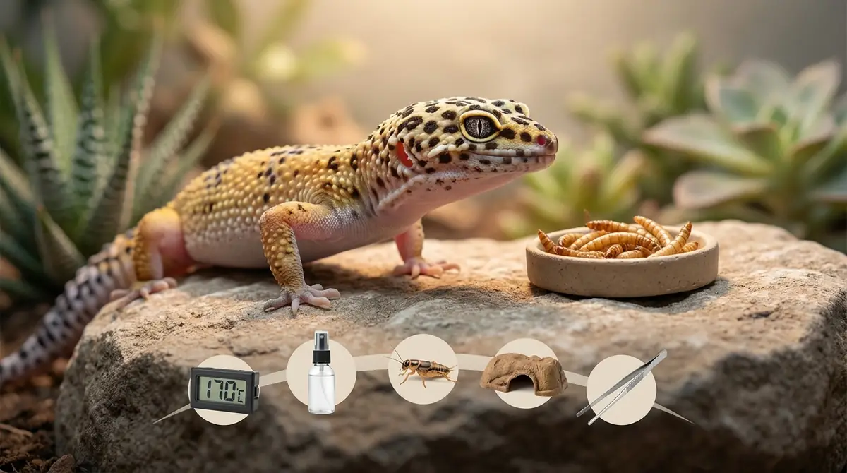 【実践】レオパードゲッコーの拒食対策|5段階アプローチ