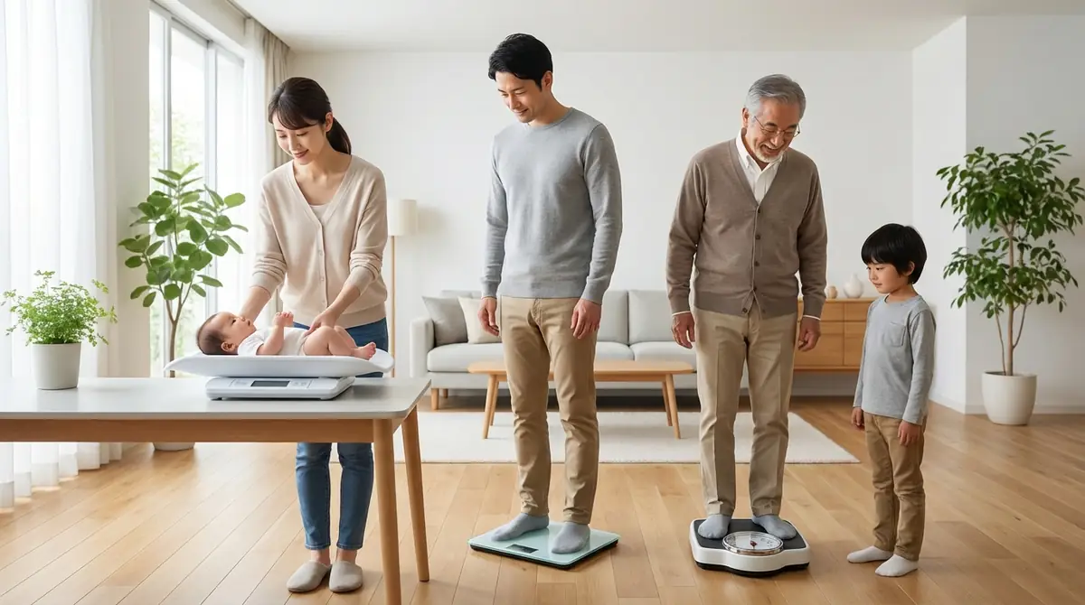 体重測定の頻度はどのくらい？成長段階別の目安