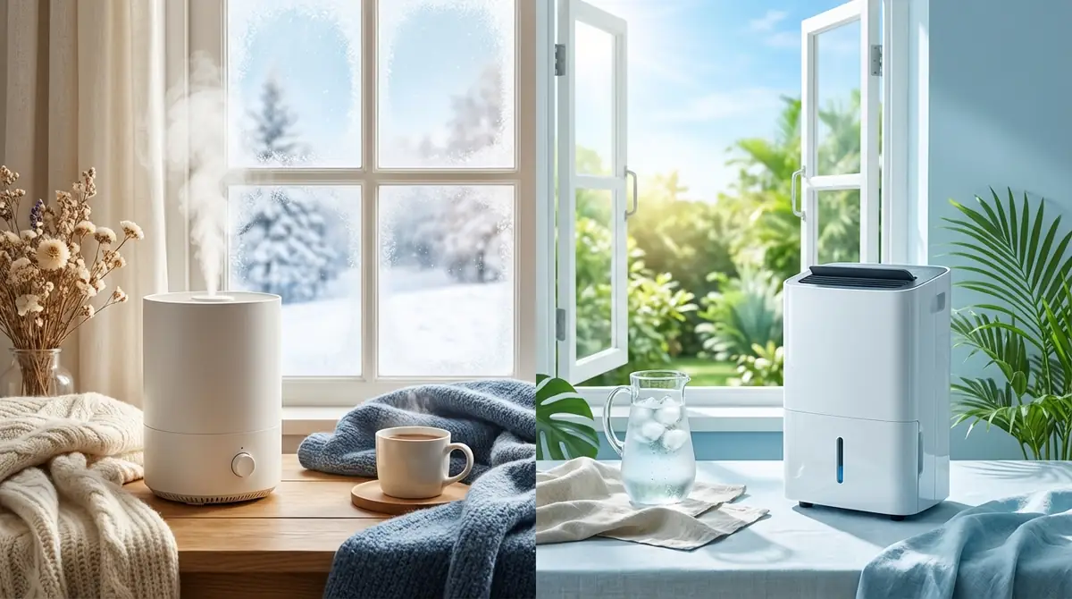 季節別の湿度管理|冬の乾燥対策と夏の蒸れ防止