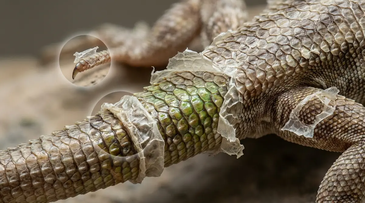 【30秒で判断】脱皮不全かどうか見分ける3つのチェックポイント