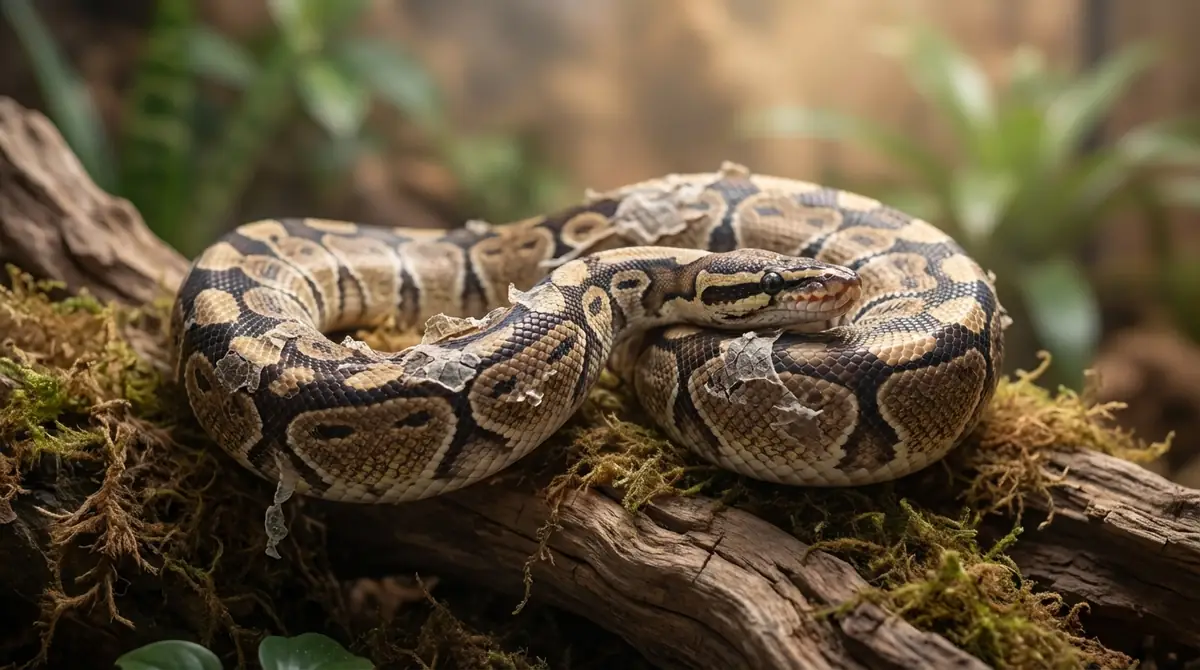 ボールパイソンが脱皮不全を起こす5つの原因