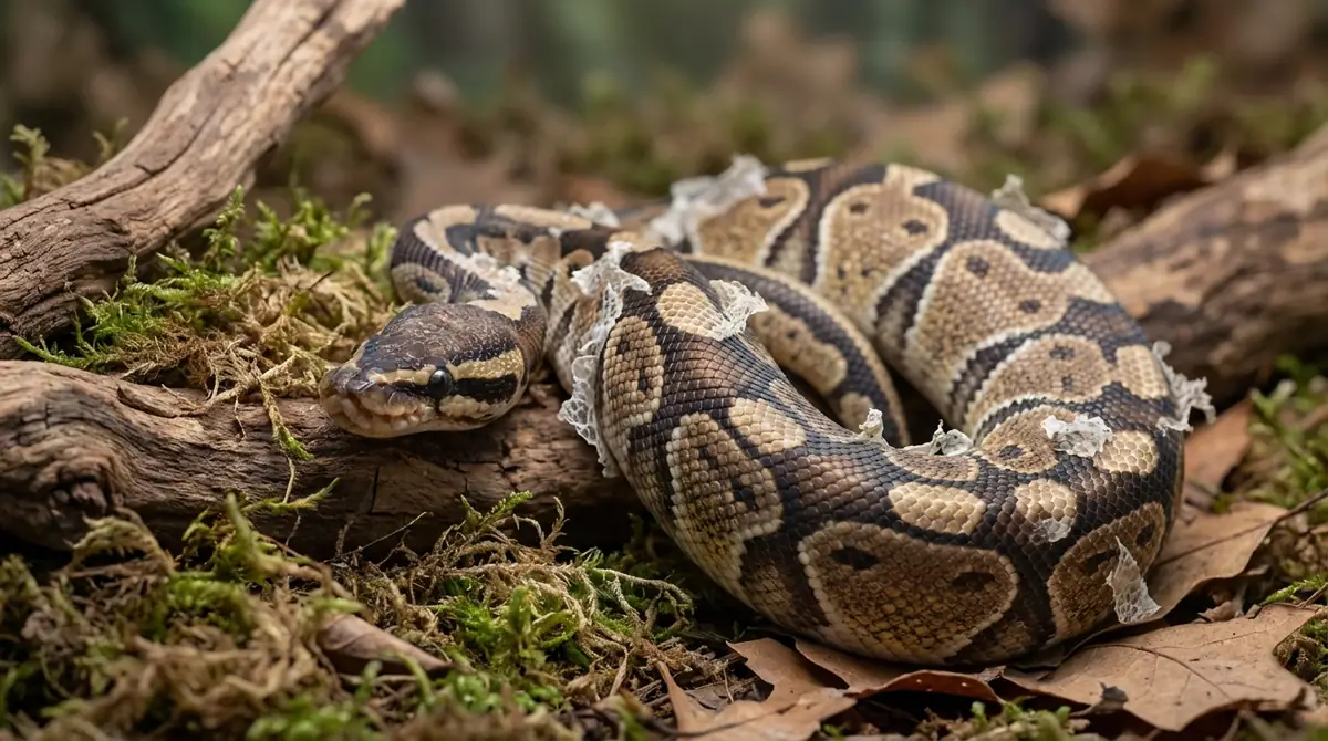 ボールパイソンの脱皮不全に関するよくある質問