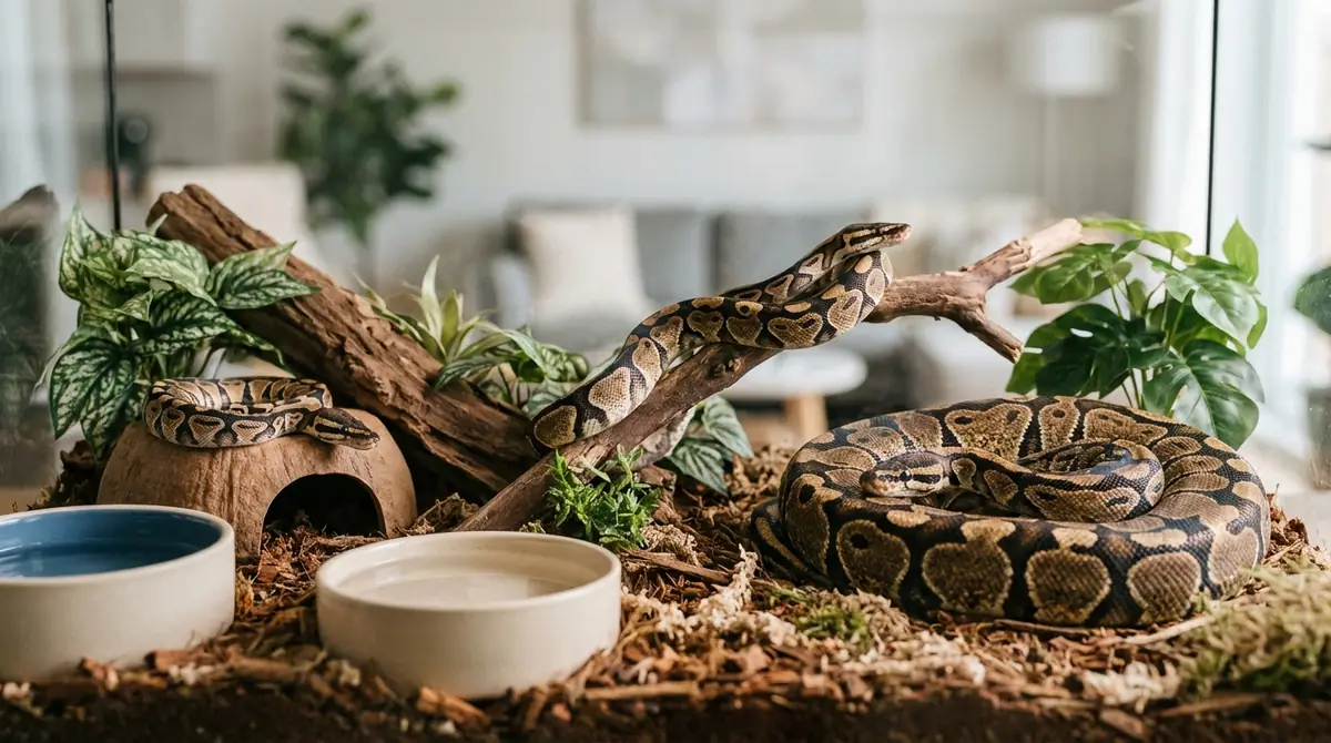 ボールパイソンを長生きさせる年齢別の飼育ポイント