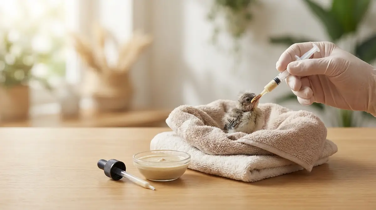 ベビー・幼体の餌の与え方で注意すべきこと