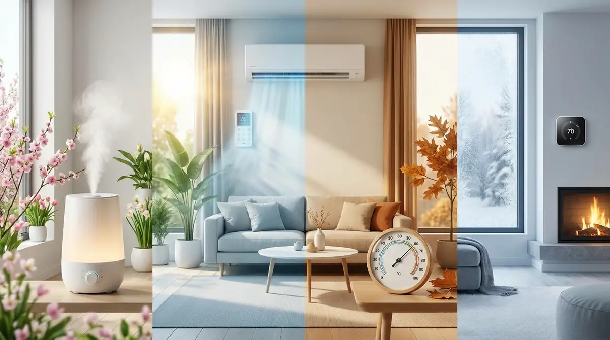 温度・湿度管理のポイント【季節別対策】