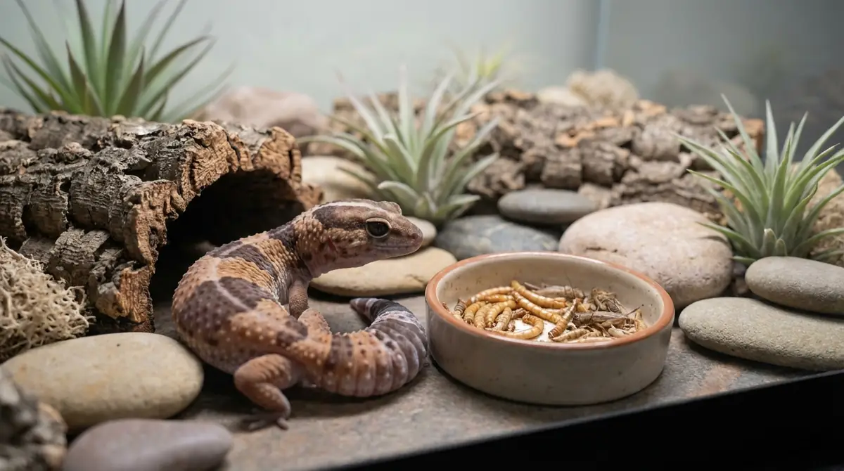 ニシアフリカトカゲモドキが拒食する7つの原因