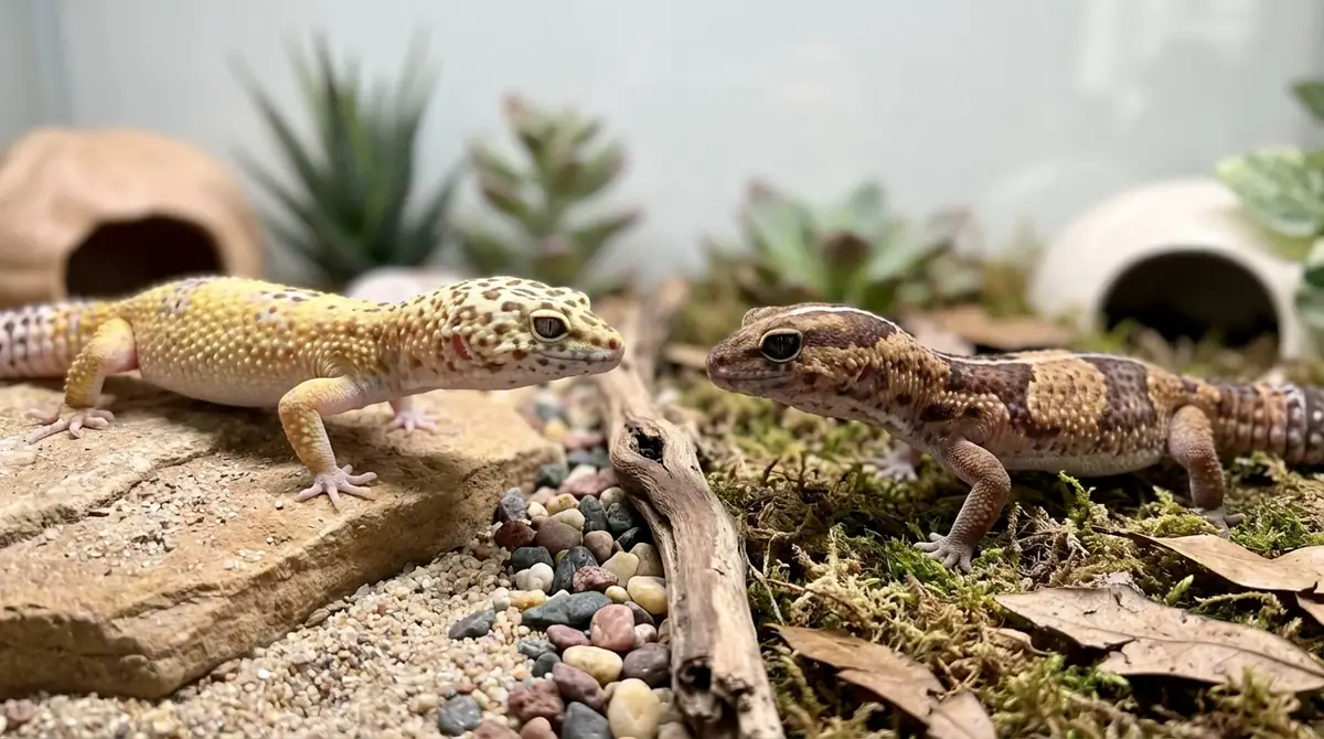 レオパとニシアフの違い|飼い方で押さえるべきポイント